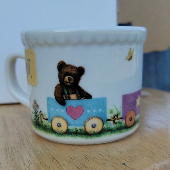 Lenox Heirloom China Bears 3 pieces Child Set Dish in a box - Picture 13 of 14